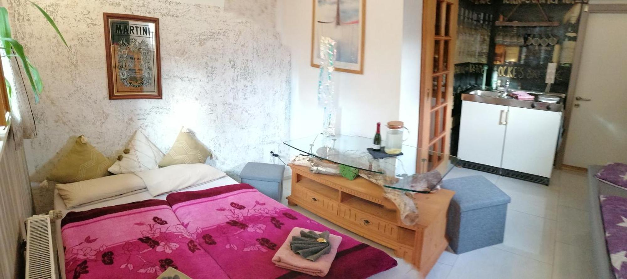 Kleines Studio Im Eichenwaeldchen, 1 Zimmer Kueche Bad Friedrichsgrun Exteriér fotografie